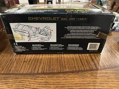 1/18 Scale 1957 Chevrolet Bel Air Rough Tough 92108 blue & white in box!!!!!!