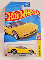 Hot Wheels 2024 HW: The ’90s ’90 Acura NSX Yellow