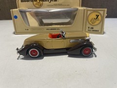 Matchbox Models Of Yesteryear Y-19 1935 Auburn 851 – 3-tone Brown – Straw Box
