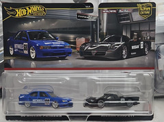 Hot Wheels Car Culture Nissan Primera & R390 GT1 1:64 Diecast Real Riders