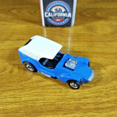 Vintage Hot Wheels France Flying Colors Ice T Enamel Blue BW Blackwall 1979
