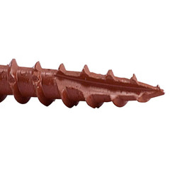 2-Pack #9 X 3-1/2 In. Red Star Drive Flat-Head Wood Deck Screw (10 Lb / 560-Piec