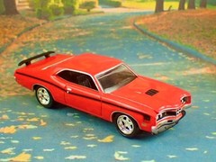 1971 Mercury Cyclone 429ci V-8 Spoiler Muscle Car 1/64 Scale Limited Edition F