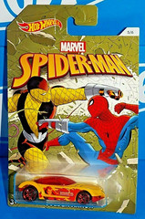 Hot Wheels Wal-Mart Spider-Man Homecoming Series 5/6 Golden Arrow Yellow
