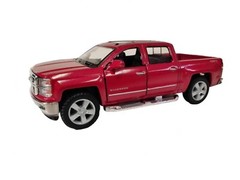 KINSMART 2014 CHEVROLET SILVERADO PICKUP 1:46 SCALE (BURGUNDY)