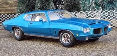 Pontiac GTO Classic Custom Built Metal Model 1 24 Hot Rod Race Car 18 1967 1970