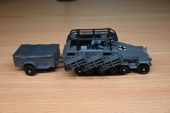 Corgi Toys #907 German Semi-Track Sdkfz Rocket Launcher