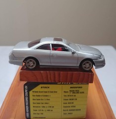 2002 X-Concepts Modifiers LLC 1:43 Scale 1999 Honda Accord EX Used 24 years old.