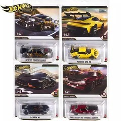 Hot Wheels McLaren W1 Toyota Tacoma Porsche GT3 RS 1969 Camaro Pro Set of 4 Cars