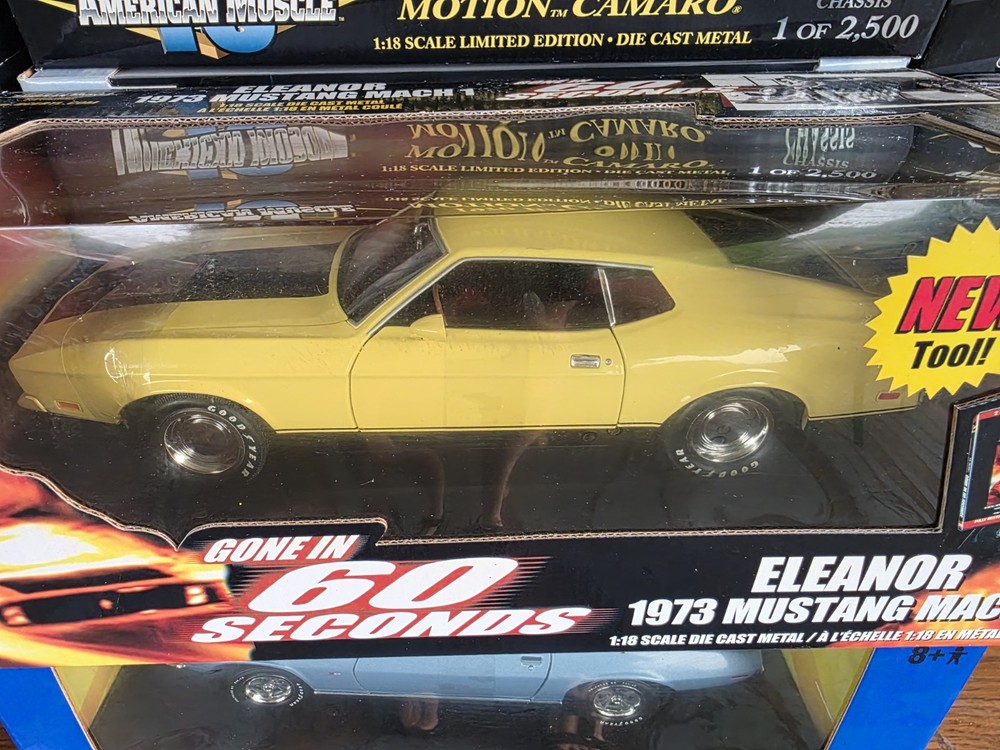 ERTL American Muscle Gone In 60 Second Eleanor 1973 Mustang Mach 1 Movie Car