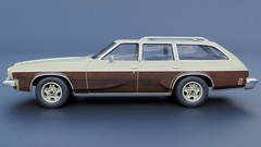 3d printed Oldsmobile Vista Cruiser 1973 model car collectible replica