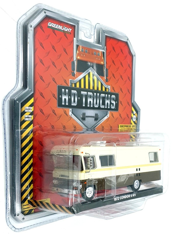 Greenlight 1/64 Scale 33200-B – 1972 Condor II RV – Cream/Brown