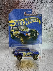 Toyota Land Cruiser 80 2/6 JKX88 Hot Wheels 2026 58th Anniversary BLUE & GOLD