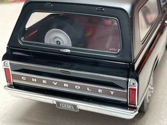 1/18 ACME 1969 Chevrolet K5 Blazer K/5 Black Tom’s garage A1807701TG Serial #076