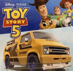 HOT WHEELS SILVER SERIES DISNEY TOY STORY 5 WOODY ’77 DODGE VAN 2026 NEW