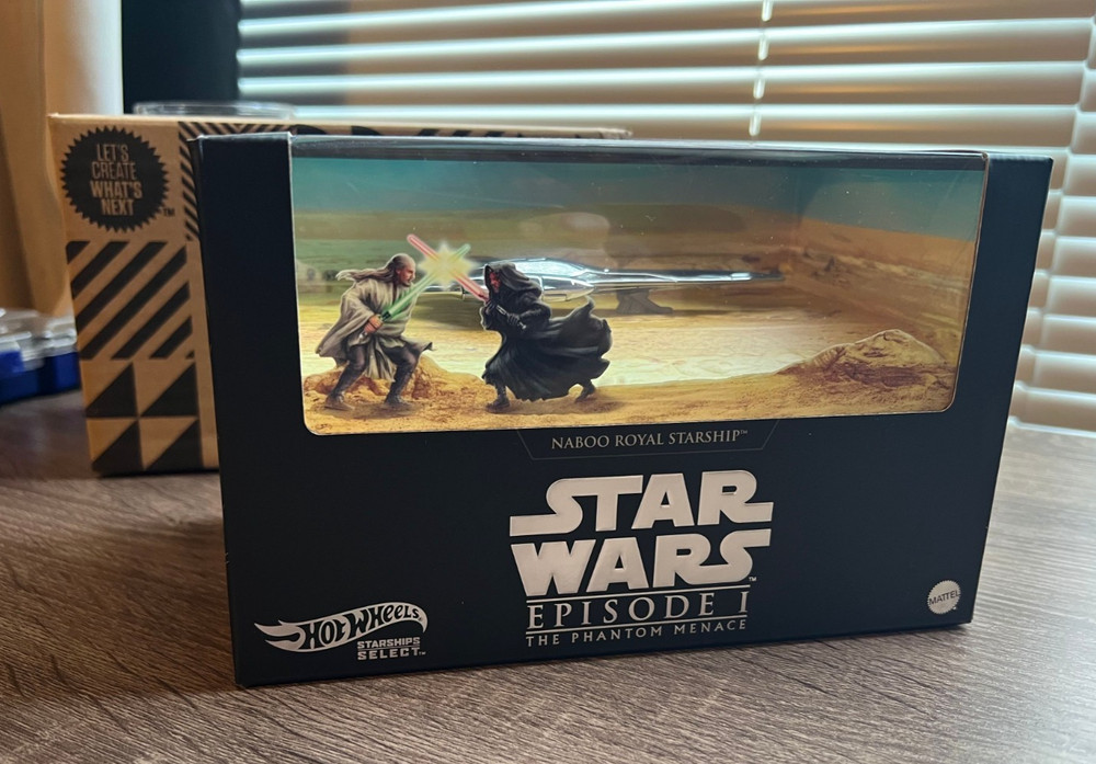 2024 Exclusive Mattel Hot Wheels Star Wars Naboo Royal Starship – Brand New
