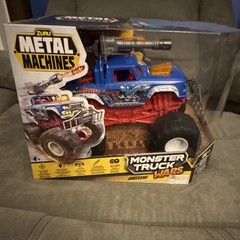 ZURU Metal Machines Monster Truck Wars Jawesome Light & Sound -New