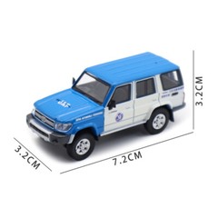 1/64 Paragon 2014 Toyota Land Cruiser 76 LC76 Diecast Model Toy Car Gifts