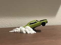 Wheelie Burn Out Display FOR 1/64 SCALE DIECASTS cars are Not Included ￼