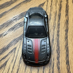 Hot Wheels Ferrari 599XX 1:64 Diecast Car Gray/Red/Black Red Stripe 2009