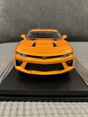 1/18 Maisto 2016 Chevrolet Camaro SS Orange Metallic Diecast Special Edition