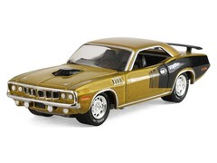 1971 PLYMOUTH HEMI CUDA GOLD “AMERICA 250” 1/64 DIECAST BY GREENLIGHT 28180 D