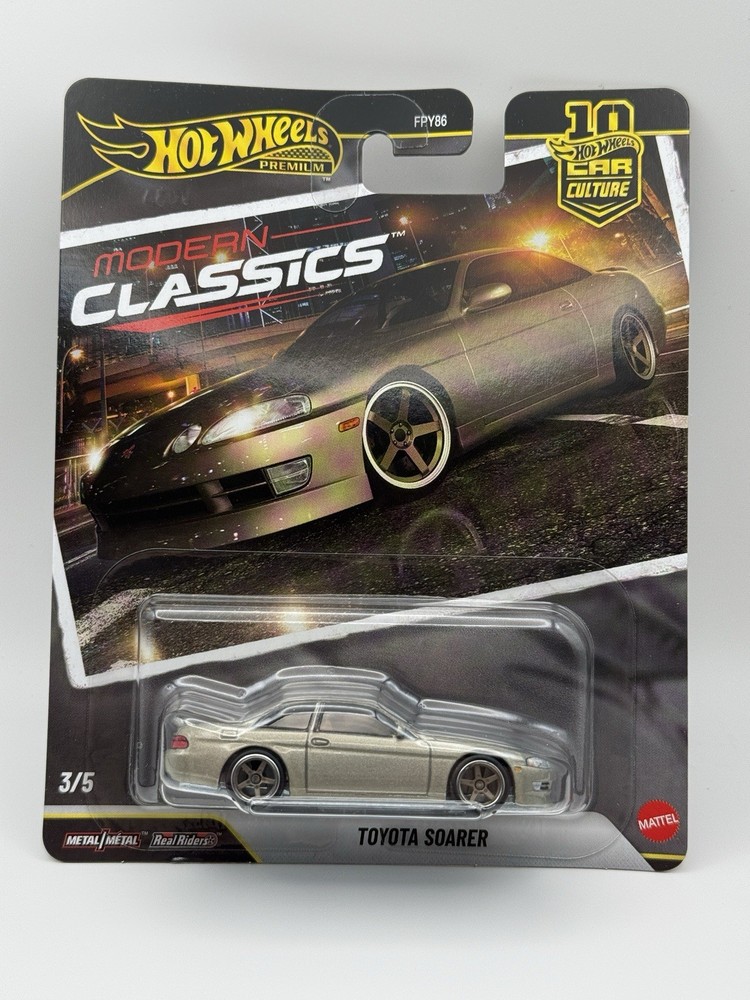 2026 Hot Wheels Toyota Soarer JZZ30 Premium Modern Classics Car Culture 3/5 NEW