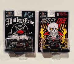 M2 Machines Rock Legends Motley Crue 69 Pontiac GTO Judge & 70 Chevelle Set