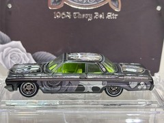 2025 NVRLAND, LOS SANTOS LOWRIDER, 1964 CHEVY BEL AIR, MIDNIGHT FLAT BLACK