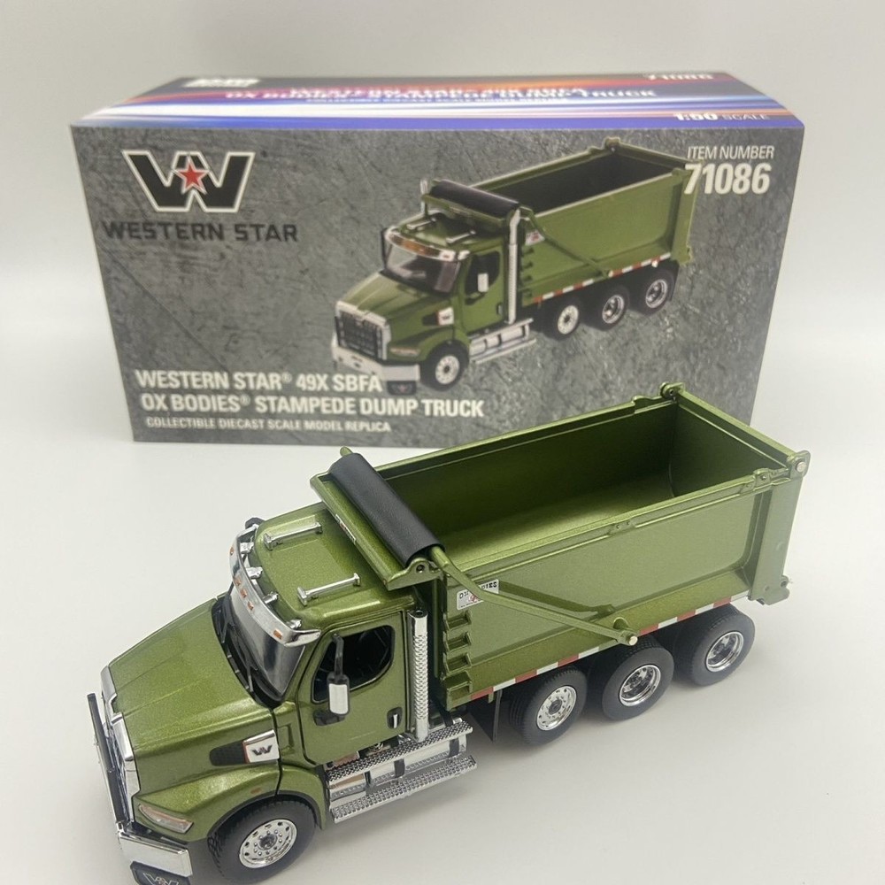 Western Star 4900 SF Tandem Truck 1:50 Scale Diecast Model Replica