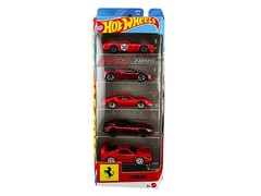 Ferrari 2026 Basic 5 Pack Set 1:64 Scale Diecast Models by Hot Wheels JLN12