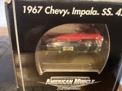 1:18 1967 Chevrolet Impala SS Red 427 by RC Ertl for Supercar Collectibles