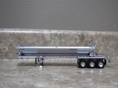 DCP 1/64 Silver SmithCo Side Dump Trailer Farm Toy