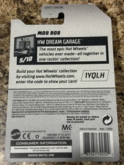 Hot Wheels 2017 Mod Rod 109/250 Hw Dream Garage 5/10 Black/Red