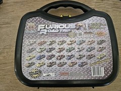 Furious Road Trip 24-Pack Die-Cast Toy Cars w/ Carry Case – Pullback Racers
