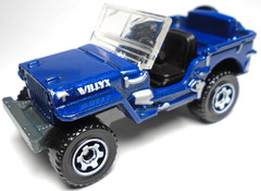 2020 MATCHBOX JEEP WILLYS BLUE 1:52 DIECAST 2 3/8″ CAR WITH SPARE TIRE