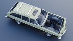 3d printed Oldsmobile Vista Cruiser 1973 model car collectible replica