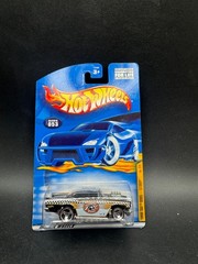 2001 Hot Wheels #53 Turbo Taxi Series 1/4 ’57 CHEVY Black w/3 Spokes Wheels P4