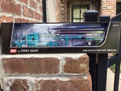 1/64 DCP Kenworth W900L 86 Inch Sleeper W/MAC Coal End Dump Trailer. NEW 🔥