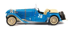ESVAL 1947 HRG 1500 sport roadster BLUE 1/43 Resin Model TOP DOWN VERSION