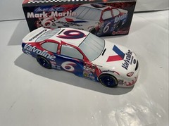 Mark Martin #6 Enesco 1/18 Scale Ceramic Money Bank NASCAR Ford, New