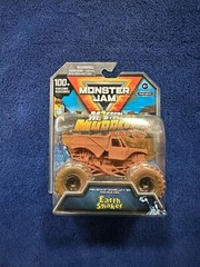 MONSTER JAM 🛻MYSTERY MUDDERS -EARTH SHAKER-MONSTER TRUCK 1:64-NEW!!