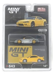 1/64 Mini GT Nissan Silvia (S15) Rocket Bunny Diecast Model Car MGT00643 CHASE