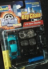 REVELL “HOT HATCH EUROs” VOLKSWAGON VW NEW BEETLE LOWRIDER 1/64 KEY RING