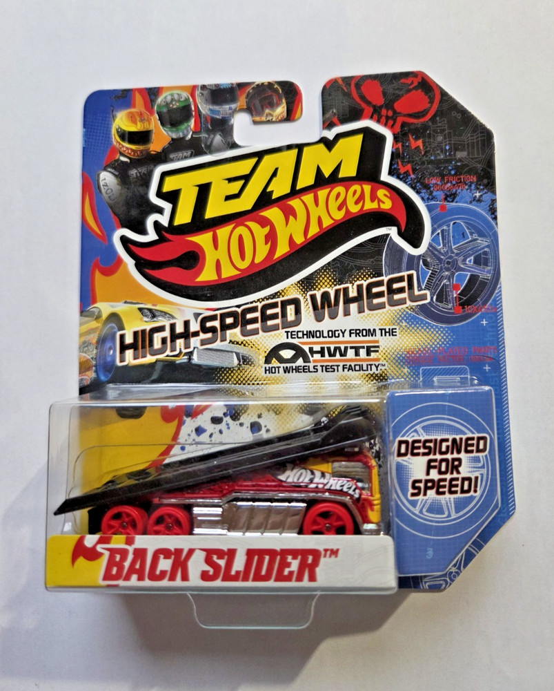 Team Hot Wheels – High Speed Wheel – Back Slider – new