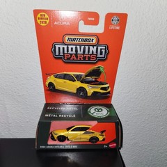 2026 Matchbox Moving Parts 2024 Acura Integra Type S HRC Yellow Fast Ship