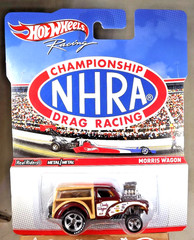 2012 Hot Wheels Championship NHRA Drag Racing MORRIS WAGON Maroon-Tan wRealRider