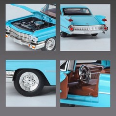 1:32 Cadillac Eldorado Biarritz Classic Retro Car Alloy Metal Diecast Model Car