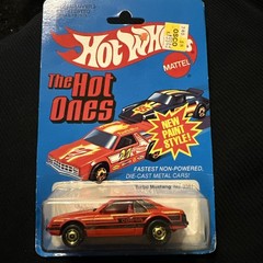 Hot Wheels Turbo Mustang 3361 Red The Hot Ones