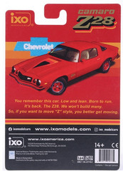 IXO AMERICA 1:64 1977 Chevrolet Camaro Z28 – Light Red – AI64010